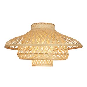 Lámpara Colgante de Bambú Hecha a Mano, Lámpara de Techo Tejida para Sala de Estar, Restaurante, Cafetería, Hotel, Decoración del Hogar - Product Image 1