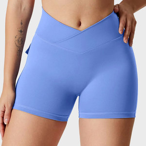 Shorts de sport personnalisés, très demandés, légers, coupe classique, confortables, respirants, pour la course et la gym, taille mi-haute, taille élastique unie, séchage rapide - Product Image 2