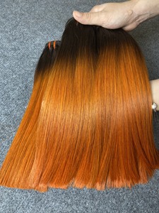 Extensiones humanas rectas de hueso de Color personalizadas de calidad de lujo Peluca frontal de encaje HD alineada con cutícula de un donante directamente Vietnam - Product Image 5