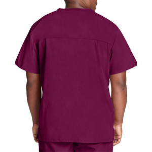 DANZILO High Quality Custom Logo Men's <b>Scrub</b> Suits Sets Solid Color Woven Quick Dry Breathable <b>Plus</b> <b>Size</b> Outdoor Hospital Use - Product Image 2