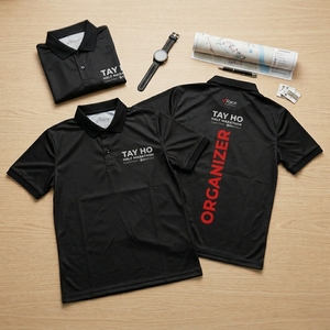 เสื้อโปโลโลโก้สั่งทำสำหรับผู้ชาย ระบายอากาศได้ดี เหมาะสำหรับงานองค์กรและกีฬา - Product Image 5