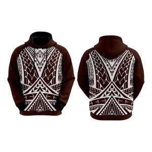 Sudadera con Capucha de Diseño Polinesio a la Moda, Transpirable, Informal, con Estampado Tribal, Sudadera con Capucha de Manga Larga para Hombre - Product Image 6