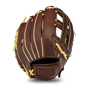 Guante de Béisbol y Sóftbol de Cuero Personalizado, Equipo de Entrenamiento de Campo de Alta Calidad y Equipo de Práctica Transpirable - Product Image 3