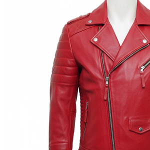 Giacca in Pelle alla Moda per Uomo, Ultimo Design, Personalizzabile con Logo Stampato, Vendita Calda - Product Image 3