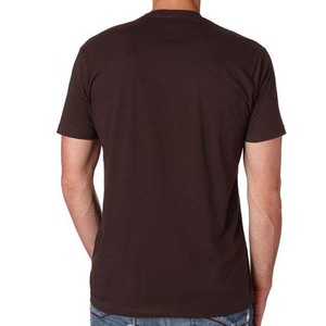 Camiseta de Manga Corta para Hombre, Cuello Redondo, Corte Regular, Color Sólido, Algodón Jersey, Estilo Casual, Ropa de Calle para Verano - Product Image 2