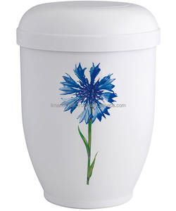 Wholesale European Style White Metal Urn Customised Small Memorial Ashes Box for American Funerals Burials Trusted Cremation - Product Image 4