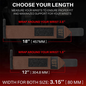 Attelles de poignet professionnelles robustes et imperméables pour la musculation, en laine élastique, pour la gym, le fitness et la protection des poignets - Product Image 5