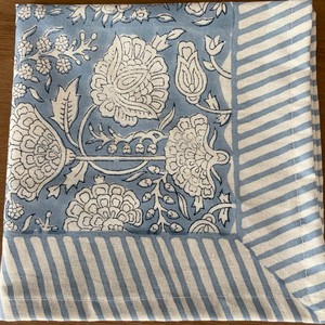 Indian Handmade Cotton <b>Table</b> Cloth Beautiful Hand Block Printed Cotton <b>Table</b> <b>Cover</b> for Wedding <b>Table</b> Cloth for Sale - Product Image 3