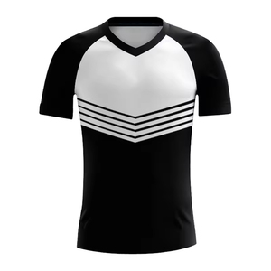 Ensemble d'uniformes de football pour la production en série, maillots de football pour hommes personnalisés en tissu maille extensible pour les changements de direction - Product Image 1