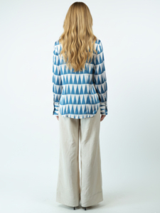 Overol Elegante de Pierna Ancha con Tela Lurex, Cintura Alta y Elástica para Mujer, Pantalones Largos Casuales - Product Image 4