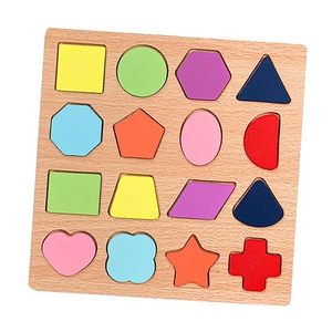 Jouets de puzzle, reconnaissance des formes, jouet éducatif pour bébé, puzzle géométrique en bois pour enfants - Product Image 5