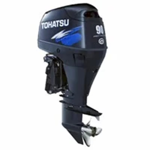 2012 Tohatsu 90HP TLDI 2 stroke <b>outboard</b> motor for <b>sale</b> with direct fuel injection system and electric start - Product Image 6