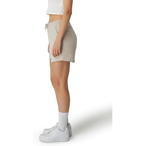 Shorts de Felpa con Borde Crudo para Mujer, Diseño Desgastado, Cintura Alta, Bolsillos Laterales, Cordón Ajustable, Corte Holgado, Ropa Casual para Descansar - Product Image 3