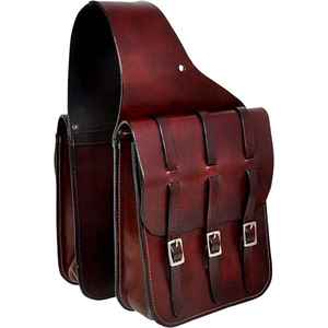 Bolso de Cuero Estilo Western para Montura de Caballo, Alta Demanda |   Equipo Multifuncional para Caballos |   Suministro al por Mayor, Producto de Calidad de Exportación con Logotipo Personalizado OEM - Product Image 1