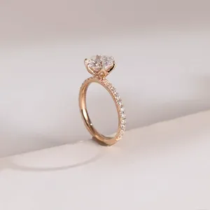 High Quality Fine <b>Craft</b> Round Cut Diamond <b>Ring</b> for Casual Wear Office Use Wedding and Anniversary Gift Available at Best Price - Product Image 6