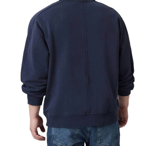 เสื้อฮู้ดผู้ชายผ้าฝ้ายฟลีซ 100% น้ำหนัก 300 กรัม เนื้อผ้านุ่ม ระบายอากาศได้ดี สีพื้น แขนยาว สวมใส่สบาย เหมาะสำหรับฤดูหนาว - Product Image 5