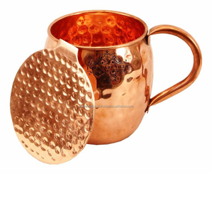 Tasse de mulet en cuivre martelé, grande qualité, pour boissons chaudes, à usage pour la maison et le bureau, meilleure vente, 100% - Product Image 3