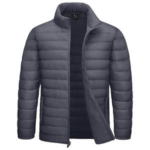 Veste matelassée légère pour homme, coupe ample, résistante à l'eau, avec isolation thermique, fabricant OEM et vente en gros - Product Image 1