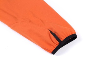 Veste coupe-vent imperméable orange sur mesure de haute qualité, veste coupe-vent imperméable pour homme, taille plus, pour l'extérieur - Product Image 6