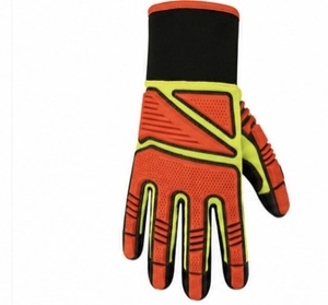 Gants de travail premium résistants aux chocs avec paume en nitrile, conformes aux normes ANSI/ISEA niveau de coupe 4 et EN388, design personnalisable, respirants et confortables - Product Image 4
