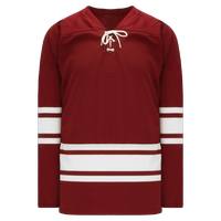 Dernier design de maillot de hockey sur glace personnalisé par sublimation, nouvelle mode, 100% polyester respirant, séchage rapide, unisexe adulte, 300g sans couture