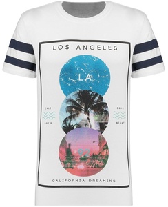 100% algodón personalizado colorido Casual Camiseta cuello redondo manga corta de punto impreso camiseta para hombres bajo MOQ fábrica de ropa - Product Image 3