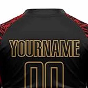 ทีมออกแบบชั้นนำสวมชุดอเมริกันฟุตบอลสำหรับผู้ชายและผู้หญิง ไซส์พลัส แขนสั้น ระบายอากาศได้ดี สินค้ามาใหม่ โพสต์โดย Dress Sports - Product Image 4