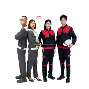DISEÑO PERSONALIZADO, uniforme de trabajo, ropa de trabajo informal para mujer/hombre, conjunto de fábrica, traje de trabajo para electricista, MOQ BAJO - Product Image 1