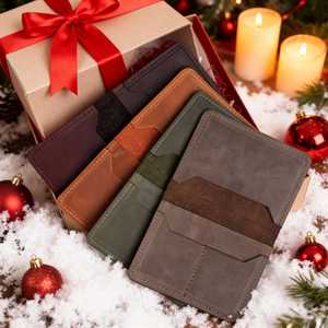 Vintage Genuine Leather <b>Passport</b> Holder Full Grain Leather Travel <b>Wallet</b> Luxury <b>Passport</b> Cover Wholesale Manufacturer LPH-0310 - Product Image 4