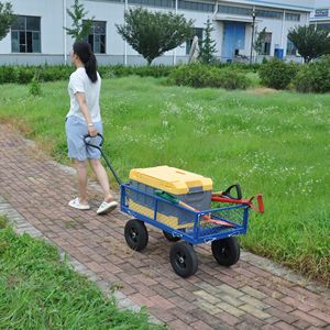 Easy Transport Garden Wagon Cart Utility Cart for Firewood and <b>Other</b> Items - Product Image 3