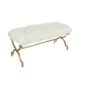 Mesas de Centro de Lujo con Base de Metal de Alta Calidad Chapada en Oro y Tapa de Vidrio Rectangular - Product Image 2