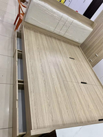 Cadre de lit de rangement en bois de qualité supérieure-Design moderne, Queen King Double Size, Wholesale Supply