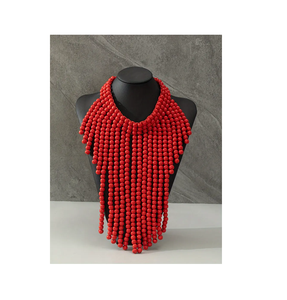 Collier à perles le plus vendu, collier à perles jaunes/rouges/vertes/noires/oranges/roses - Product Image 2