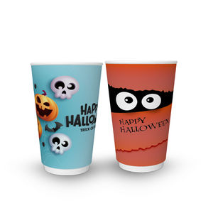 Vasos de Papel Desechables Personalizables de 8 oz, Doble Pared, Grado Alimenticio, Reciclables, para Café para Llevar, con Marca - Product Image 6