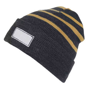 Econex Sports Unisex 100% <b>Wool</b> Hand-Knitted Breathable Waterproof Adjustable <b>Beanie</b> <b>Hat</b> for Outdoor Use - Product Image 1