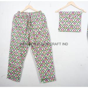Conjunto de Pijama Unisex de Manga Larga con Cuello en V, 100% Algodón Suave, Estampado Digital, para Otoño, Primavera y Todas las Temporadas - Product Image 3
