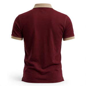 Polo Oxford pour homme, couleur unie personnalisée, manches courtes, coton respirant, coupe classique, vêtements décontractés, logo brodé - Product Image 2