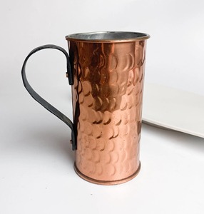Carafe à eau en cuivre Imperméable au temps, style intemporel, couleur unie, vente en gros directe usine - Product Image 3