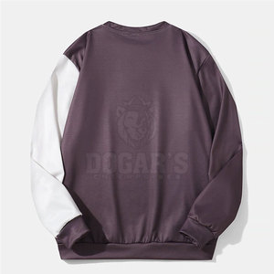เสื้อสเวตเชิ้ตผู้ชายไซส์ใหญ่ สีตัดกัน เสื้อผ้าผู้ชาย เสื้อพูลโอเวอร์ผู้ชาย เสื้อสเวตเชิ้ตสำหรับใส่ทุกวัน - Product Image 2