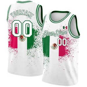 2025 buena calidad logotipo personalizado baloncesto secado rápido transpirable que absorbe la humedad antibacteriano uniformes deportivos luminosos - Product Image 2