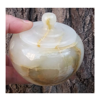 Pot à sucre en onyx de haute qualité avec design écologique, couleur et logo personnalisables, utilisation en cuisine, prix de gros