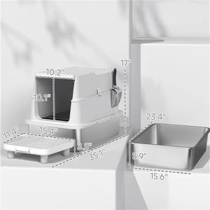Lettiera Premium per Gatti e Accessori per Contenere i Rifiuti Felini - Product Image 6
