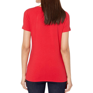 Camisetas de Manga Corta para Mujer de Alta Calidad y Ecológicas, Colores Personalizados, Tela 100% Algodón para Verano, Precio Bajo - Product Image 6