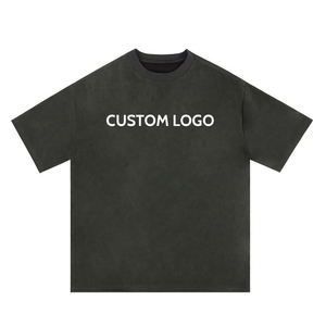 Camiseta Ligera con Lavado Ácido, Camiseta de Secado Rápido, Nueva Moda, Camiseta para Uso en Exteriores, Diseña Tu Propia Camiseta con Lavado Ácido - Product Image 6