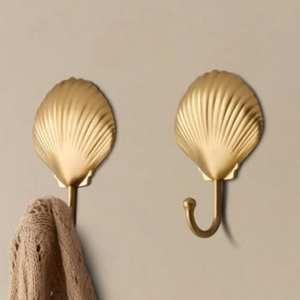 Elegante Gancho Colgante de Latón Sólido para Decoración del Hogar, Baño, Dormitorio, Cocina, Entrada, Toallas, Abrigos, Bolsos, Llaves, Organizador de Pared - Product Image 1