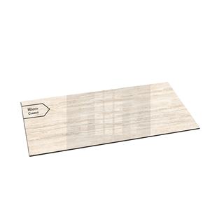 Azulejos de porcelana pulida esmaltada digital de 60x120 cm Espacio de lujo en Exclusiva crema Milano con superficie de alto brillo Fabricante indio líder - Product Image 1