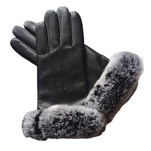 Winter Dress Gloves Outdoor Leather Gloves From Pakistan Women's Fashion Dressing Thermal Car Driving Glove - Product Image 1