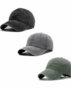 Gorra de Béisbol Deportiva Personalizada al por Mayor con Logotipo, 100% Algodón, Estilo Dad Hat, Lavada, Teñida, Desgastada, Retro, Vintage - Product Image 2