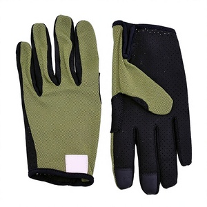 Guantes de Ciclismo de dedo completo de alto rendimiento personalizados guantes transpirables ciudad PU calidad Gel acolchado pantalla táctil guantes de carreras 2025 - Product Image 1