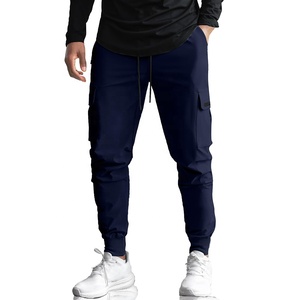 TWILL-SPORTS Best Selling Custom Men's High Street Cargo Joggers Pants Multi-Pocket Drawstring Closure 100% Organic Cotton - Product Image 2